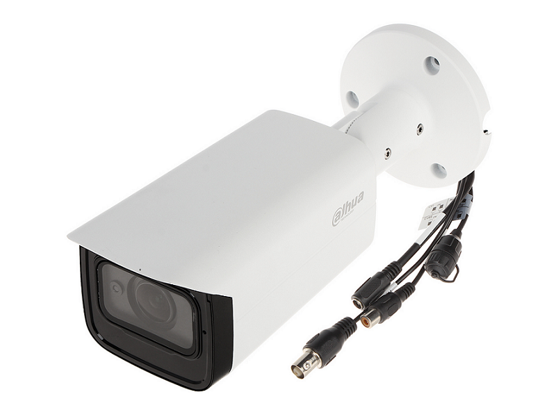 Zestaw do monitoringu 4x Bardzo Mocna Kamera Dahua HAC-HFW2802T-Z-A-3711 Motozoom, Mikrofon, 8 Mpx